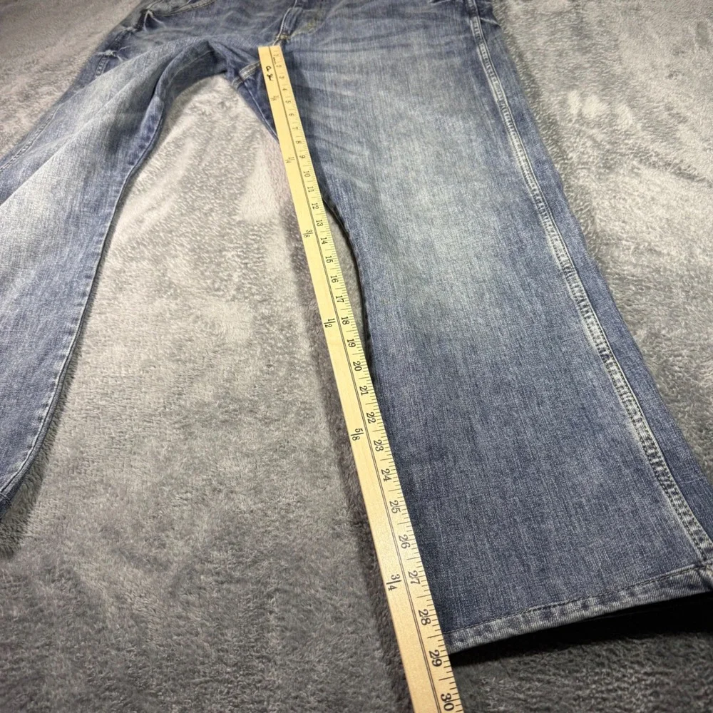Wrangler Retro Slim Boot Men Medium Wash Blue Denim Jeans W36 L29 Bootcut